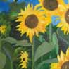 Sunflowers, 2011, oil on canvas, 69x94cm
